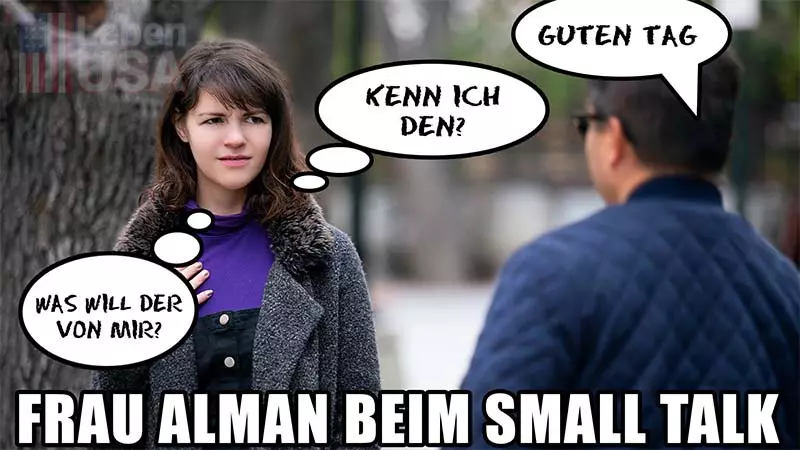 Die Almans beim Small-Talk